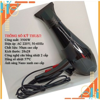 Máy sấy tóc 2 chiều nóng, lạnh - LOẠI TO