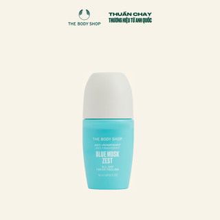 Lăn Khử Mùi Hương Xạ Hương Xanh Blue Musk Zest Anti-Perspirant Deodorant 50ML The Body Shop