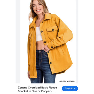  Áo sơmi nỉ oversize 2cai A128 