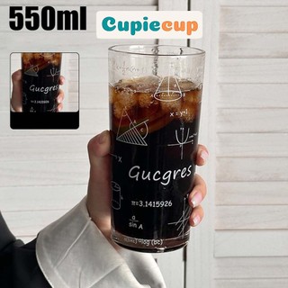 CỐC THỦY TINH CHỊU NHIỆT, CỐC UỐNG NƯỚC KIỂU DÁNG ĐỘC ĐÁO, KÈM STICKER 2D CHỐNG NƯỚC CTT020