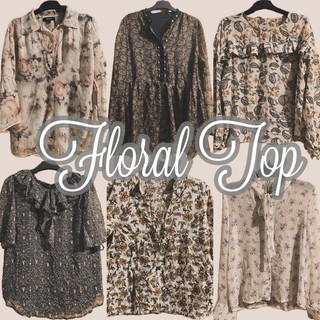 05🌹🌹Link 1🌹🌹Floral🌹🌹Áo kiểu nữ 2hand 🌹🌹Floral Top🌹🌹Floral Blouse