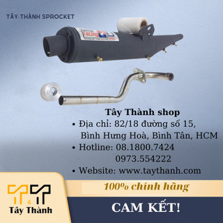 Pô uma v4 gắn sirius wave dream si50 sirius fi cổ inox 304 tặng kèm tiêu nhôm-shop tây thành