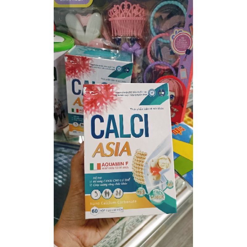 Calci ASIA AquaminF H60v – Hỗ trợ bổ sung canxi cho cơ thể