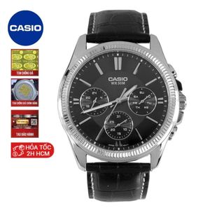 Đồng hồ nam casio dây da mtp-1375l-1avdf 42mm