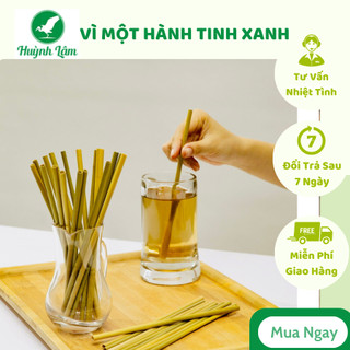 Ống hút cỏ bàng khô - Grass Straw - 1.000 ống
