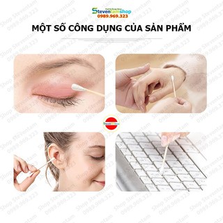 Tăm bông thân tre 2 đầu