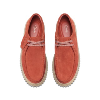 Giày Buộc Dây Da Nam Clarks - Torhill Lo