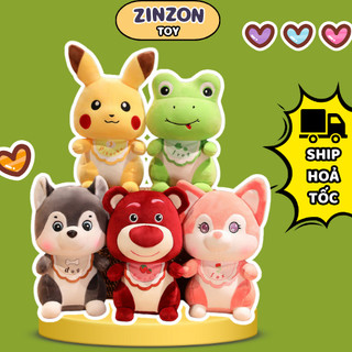 Gấu bông nhỏ size 20-25Cm êm mịn dễ thương