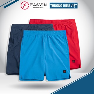 Quần đùi thể thao nam Fasvin Q21430.HN vải gió chun mềm mại co giãn thoải mái, năng động trẻ trung