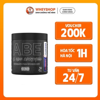 Bột uống hỗ trợ tăng hiệu suất tập luyện ABE PRE-WORKOUT (30 lần dùng) - WHEYSHOP VN
