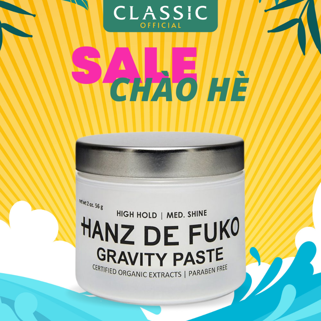 Sáp vuốt tóc Hanz De Fuko Gravity Paste 56g