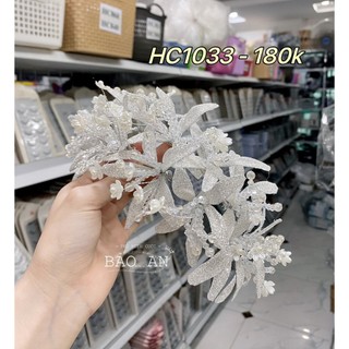 Bờm hoa cài tóc cô dâu hc1033