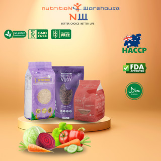 Combo Eat Clean bộ ba gạo lứt ST25 - nui lứt - bún lứt tốt cho sức khoẻ
