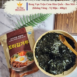 Rong Biển Vụn Trộn Cơm Hàn Quốc, Rong Biển Ăn Liền, Rong Vụn Rắc Cơm Gói 400G, 300G, 500G - Chumok Bap