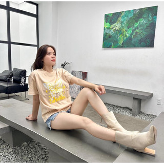 Áo thun in nổi butterflies COBÉ