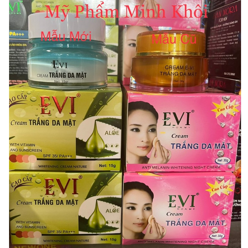 Kem Evi Trắng Da Mặt 30g