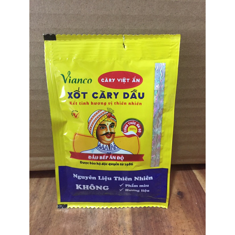 Xốt Cà Ri Dầu Vianco ( 18g )