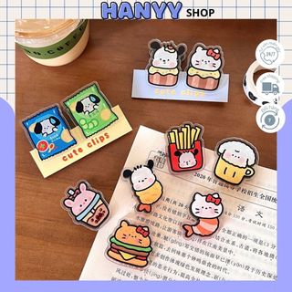 Kẹp Giấy, Kẹp Đánh Dấu Sách, Kẹp Tài Liệu, Họa Tiết Hoạt Hình Đáng Yêu