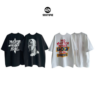 Áo Thun/T-SHIRT GOD is in CONTROL Form Unisex Nam Nữ_SSSTore