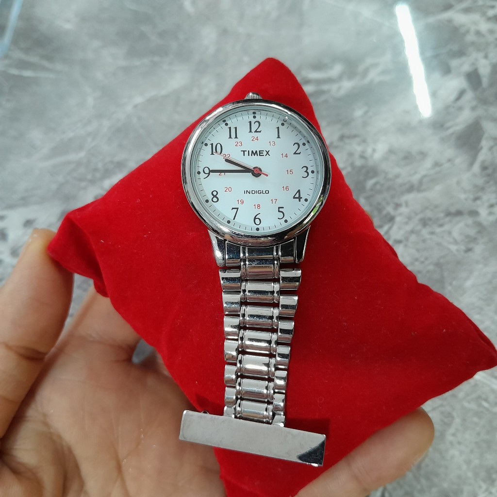 Đồng hồ nam nữ cài áo timex second hand si nhật- đã qua sử dụng