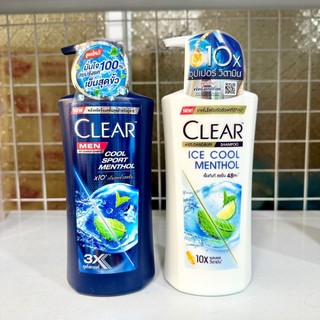 Dầu gội clear thái lan dầu gội clear màu hồng,xanh 450ml thái lan