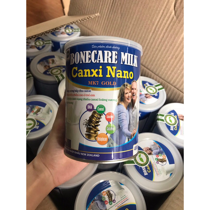 [CHÍNH HÃNG] Sữa bột Bonecare Milk Canxi Nano MK7 Gold