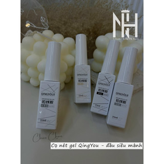 Cọ nét gel QingYou chất gel đặc đầu cọ mảnh, Cọ nét gel , cọ kẻ fen đầu móng, cọ nét metal . phụ kiện nail chính hãng