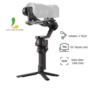 Tay Cầm Chống Rung DJI RS4 / RS4 Mini - Gimbal Chống Rung Máy Ảnh 3 Trục, Chụp Dọc Ấn Tượng Màn Hình Cảm Ứng