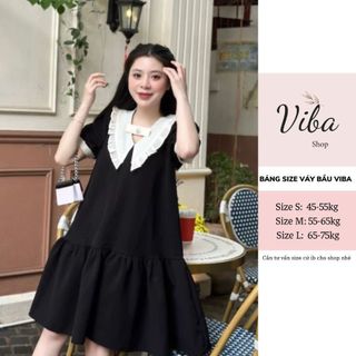 Đầm bầu tiểu thư váy bầu công sở dáng đuôi cá
