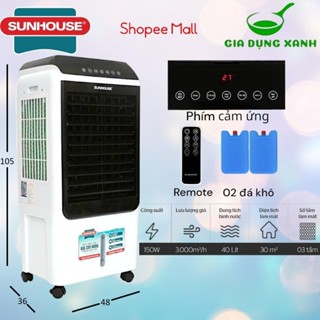   HỎA TỐC - TPHCM  Máy làm mát không khí SUNHOUSE SHD7727  cảm ứng  hoặc SHD7744  cơ  bảo hành tại nhà 12 tháng 