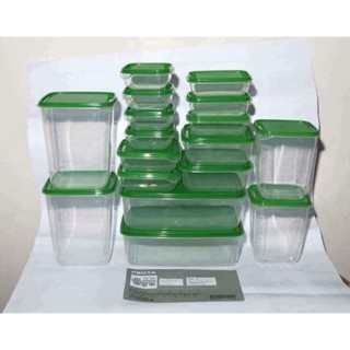 Set 17 hộp nhựa tủ lạnh cao cấp bảo quản đồ ăn-Hộp đựng thực phẩm an toàn tiện lợi