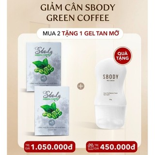 Cà Phê Giảm Cân SBODY GREEN COFFEE 12 gói tặng 1 (Sbody Pro)