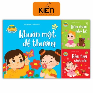 Sách - Bộ 3 Quyển Sách Ehon Nhật Bản Những Điều Kỳ Diệu Về Cơ Thể Bé Sách Thiếu Nhi Dành Cho Bé Từ 0- 6 Tuổi