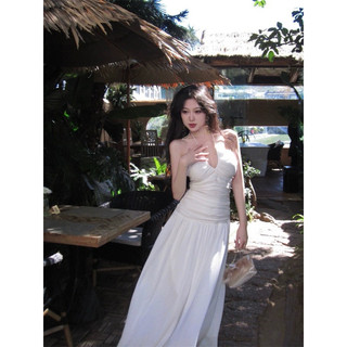 (ORDER) Đầm maxi cột dây nhún eo