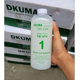 Cặp uốn lạnh dkuma organic protein keratin collagen 800ml