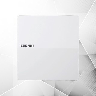 Bộ công tắc 2 chiều đơn/đôi/ba/bốn edenki elegant white ee-201/ee-202/ee-203/ee-204