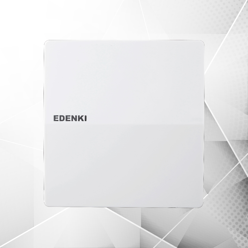 Bộ công tắc trung gian đơn/đôi Edenki Elegant White EE-301/EE-302