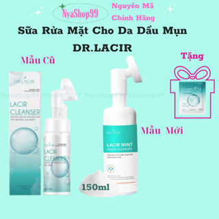Sữa rửa mặt cho da dầu sữa rửa mặt Dr Lacir giảm bóng dầu làm sạch sâu trắng da ngăn ngừa mụn sáng da 150ml