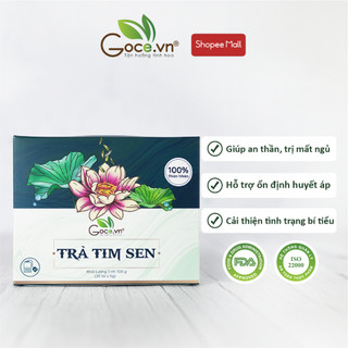 Trà tim sen túi lọc Goce - Thanh nhiệt, ngủ ngon