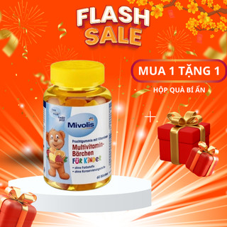 Kẹo Gấu Mivolis Multivitamin Đức bổ xung Vitamin cho bé