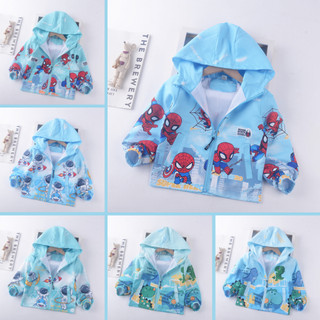BST áo khoác gió hoạ tiết người nhện nhiều mẫu cho bé trai MD3394/MD3395/MD3396 - TOPZKIDS