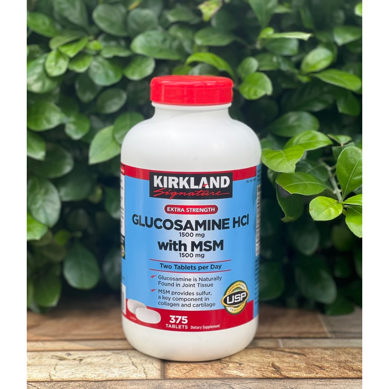 [Bill costco Mỹ] Kirkland Glucosamine 375 viên