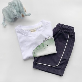 Samsoo Bộ cộc khủng long  Be Unique  quần Denim