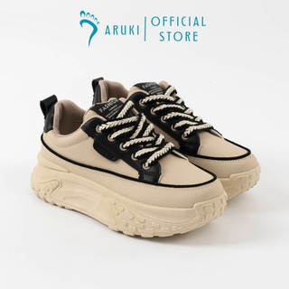 Giày Thể Thao Sneaker Nữ ARUKI Kiểu Dáng Hàn Quốc Độn Đế 5cm - HY22