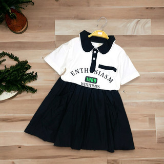 Set váy học sinh tiểu thư cho bé gái
