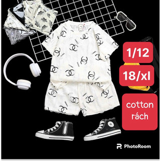 Bộ 3d rách cho bé trai
