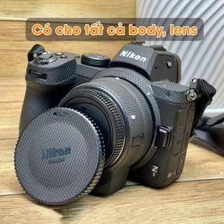 Dán skin Matrix Black 3M tất cả body, lens Canon, Nikon, Sony, Fuji, Tamron, Laika, Sigma v..v. tại Pskin