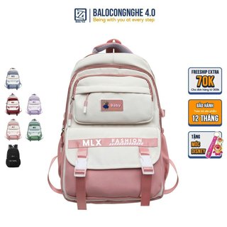 Balo nam nữ đi học đi chơi thời trang phong cách ulzzang hàn quốc cá tính đựng vừa laptop balo 4.0