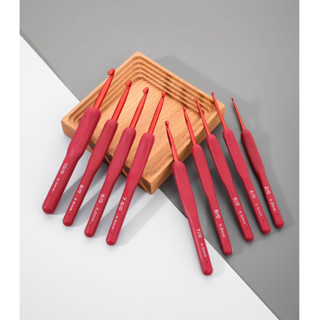 [Hoả tốc] - Kim móc cán đỏ (dễ xài, dành cho người mới học móc)