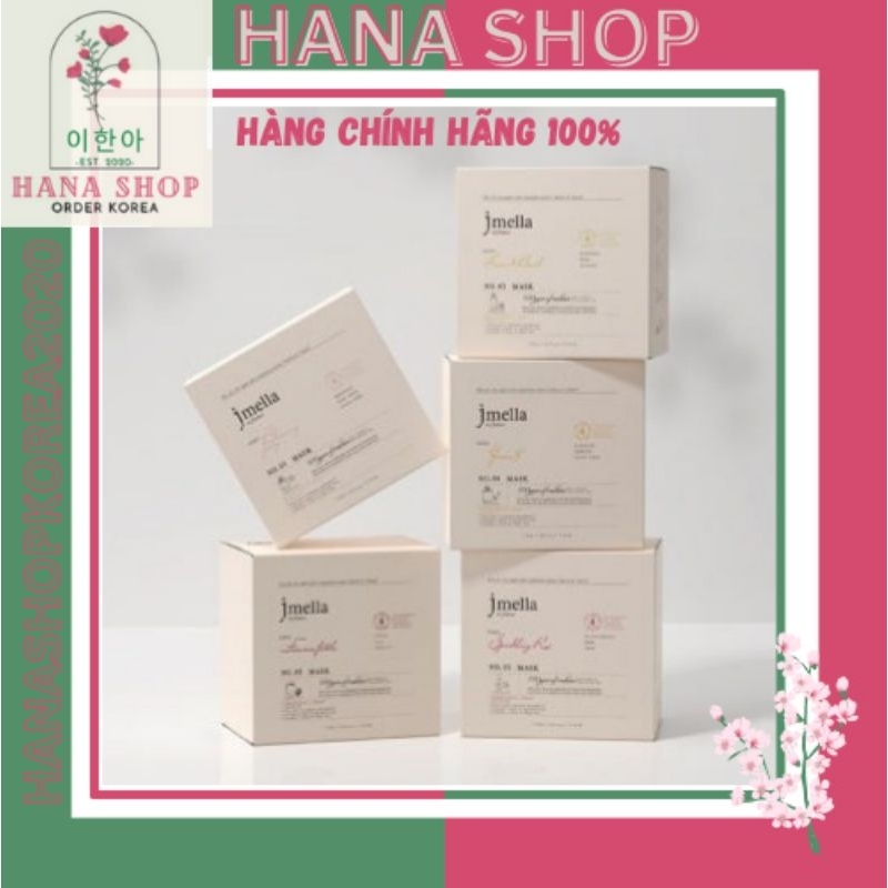 Mặt Nạ Dưỡng Ẩm Jmella In France (Hộp 50 gói)